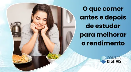 O que comer antes e depois de estudar para melhorar o rendimento