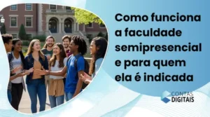 Como funciona a faculdade semipresencial e para quem ela é indicada
